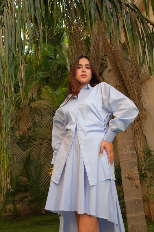 Petal pleats - full sleeves