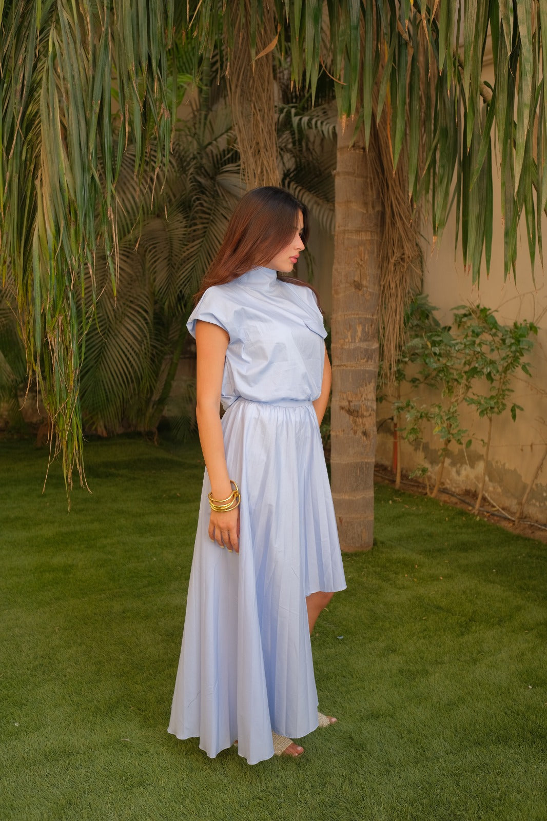 Petal pleats set